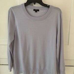 J. Crew Lavender Sweater